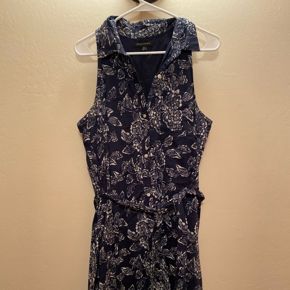 Printed Banana Republic Dress